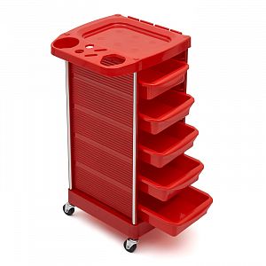 Парикмахерская тележка DY 629 red